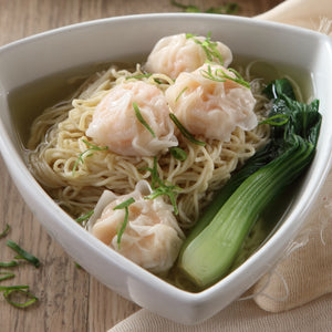 Shrimp & Pork Wonton  Noodle Soup