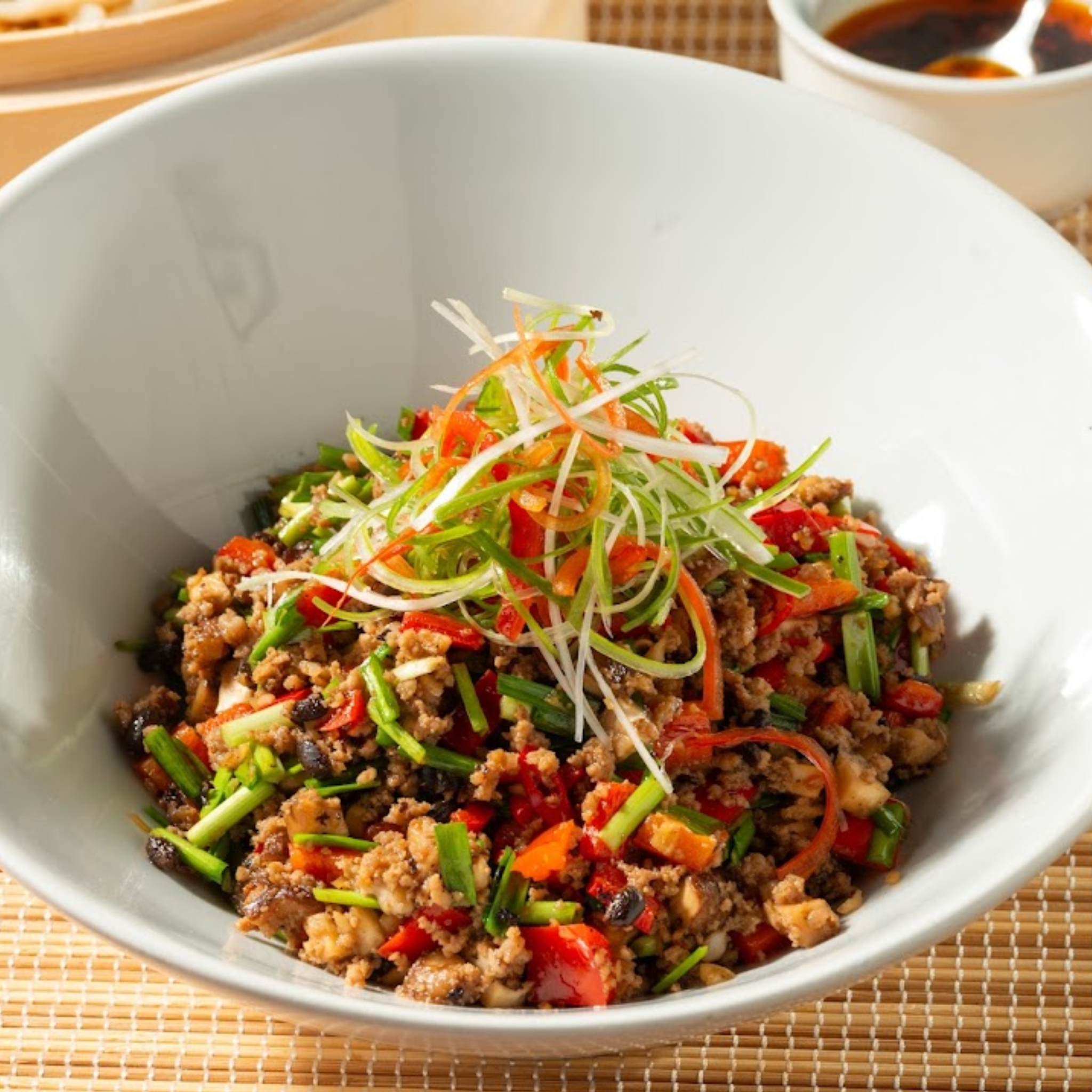 Shiitake Mushroom w/ Chives & Minced Pork