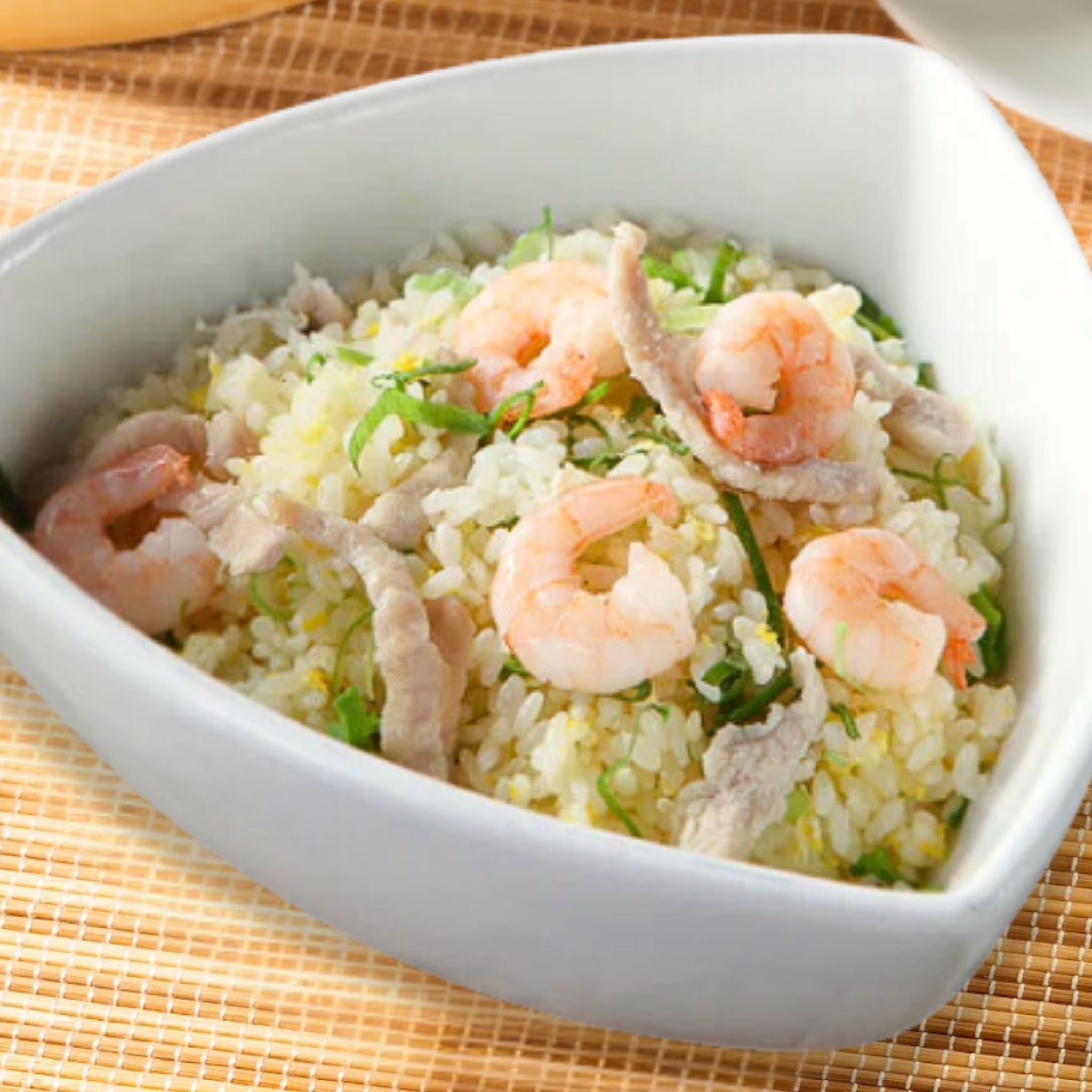 Fried Rice with Shrimp & Egg